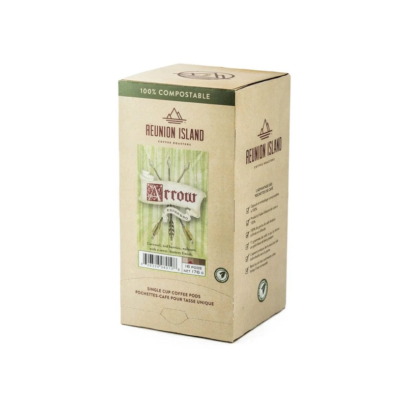 Reunion Island Arrow Espresso Soft Pods