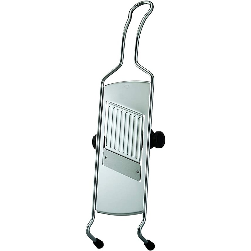 Rosle Stainless Steel Adjustable Food Slicer w/Wire Handle