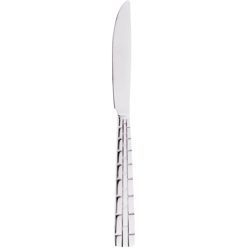 10 Strawberry Street PAN-DK Panther Link 18/0 Heavy Weight 9″ Stainless Steel Dinner Knife – 12/Pack