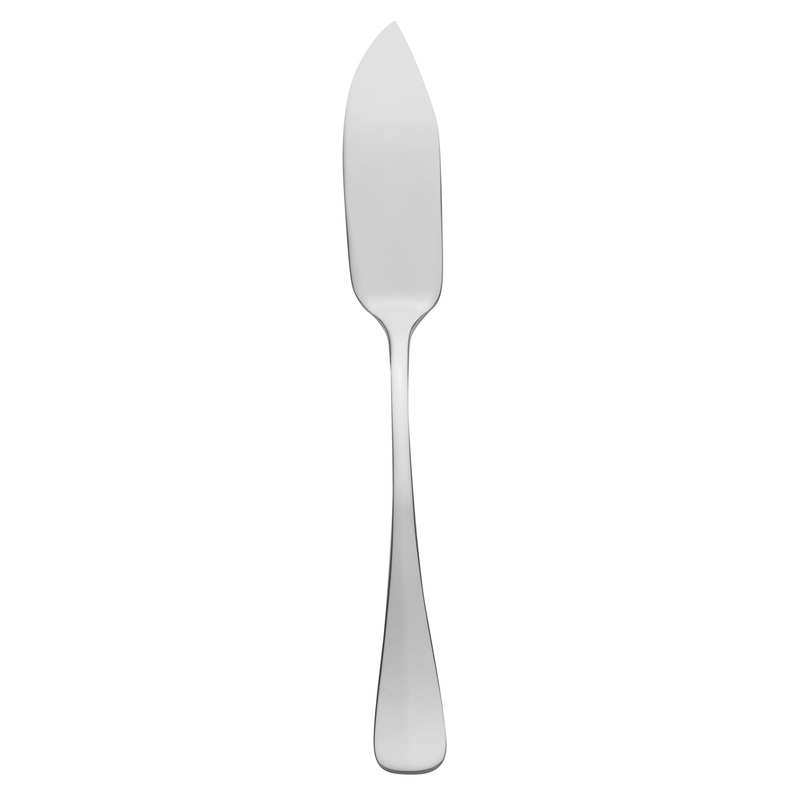 Oneida T148KFSF Baguette 8 3/8″ 18/10 Stainless Steel Extra Heavy Weight Fish Knife – 12/Pack