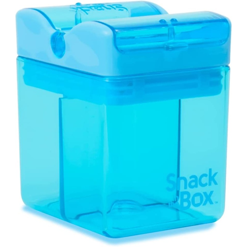 Precidio Design Snack in the Box Eco-Friendly Reusable Snack Container, Blue