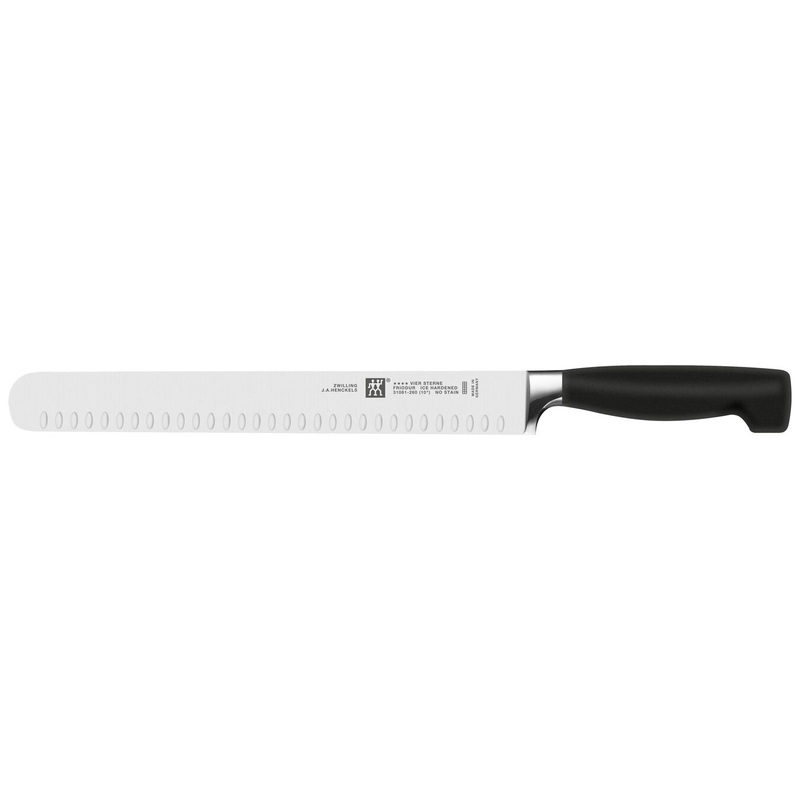 Zwilling Four Star – 10-INCH HOLLOW EDGE SLICING KNIFE