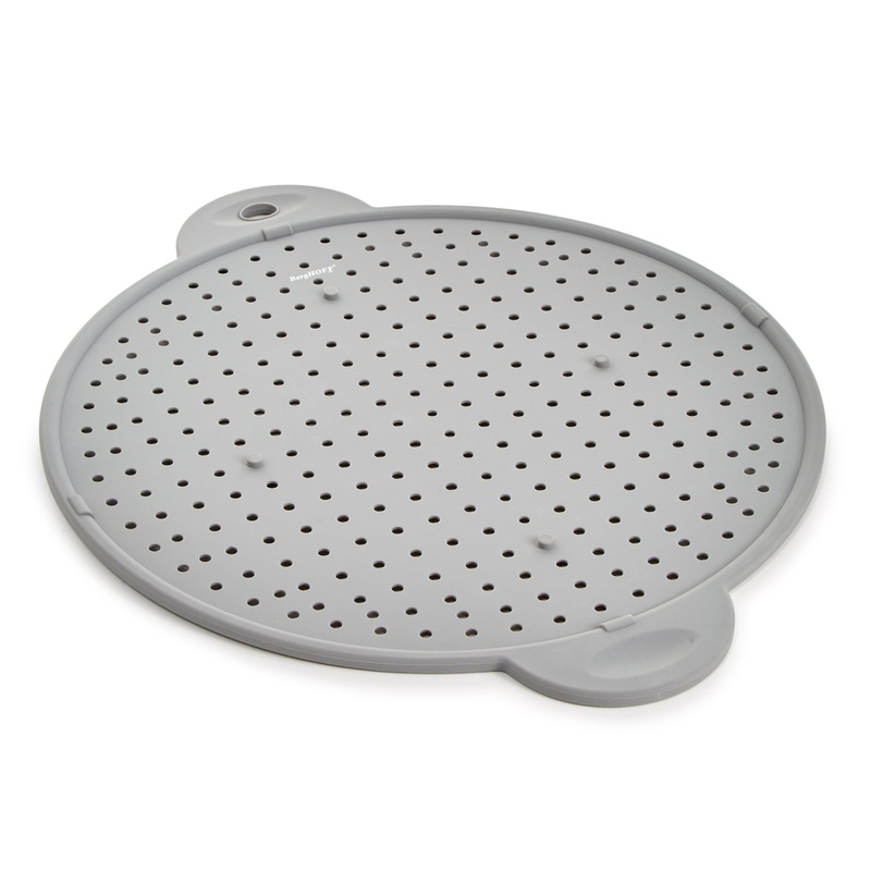 BergHOFF Silicone Splatter Screen with Dual Handles, 13″