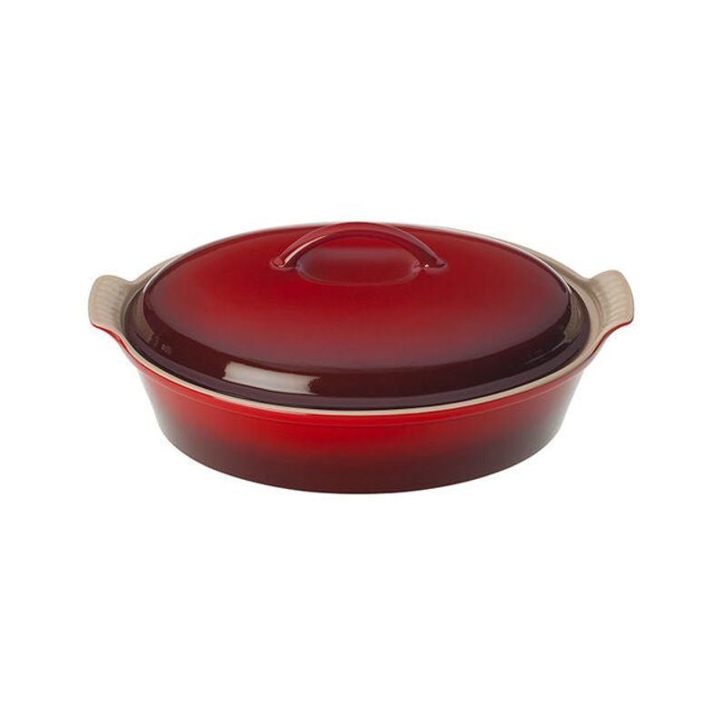 Le Creuset Heritage Oval Casserole 4 qt – Cerise