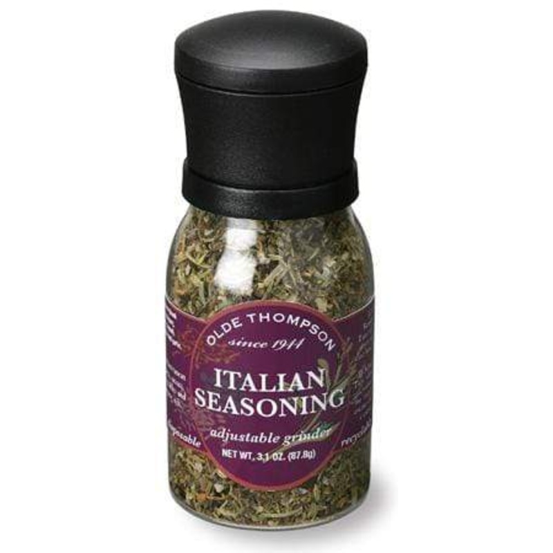 Olde Thompson Italian Seasoning Adjustable Grinder, 3.1 oz