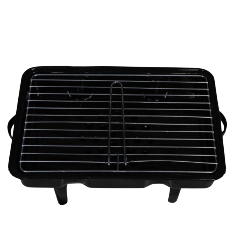 Portable Outdoor Grill, Rust-Resistant, Easy to Use BBQ, 23.6 (60 cm)
