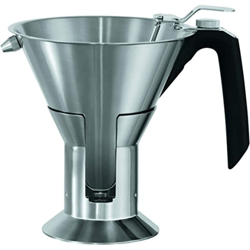 Rosle Stainless Steel Confectionary Funnel with Silicone Handle