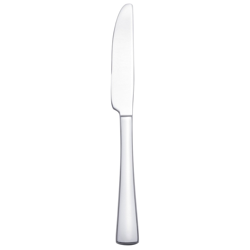 Walco 06451 Freya 9 1/2″ 18/0 Stainless Steel Heavy Weight European Table Knife – 12/Pack
