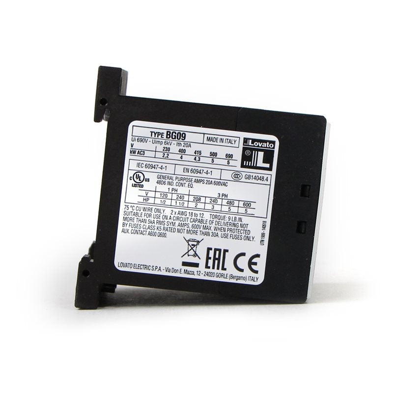 Contactor 9A 230V 4Kw – BG0910A