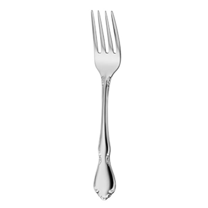 Oneida 2610FCHF Chateau 5 3/4″ 18/8 Stainless Steel Extra Heavy Weight Children’s Fork – 12/Pack