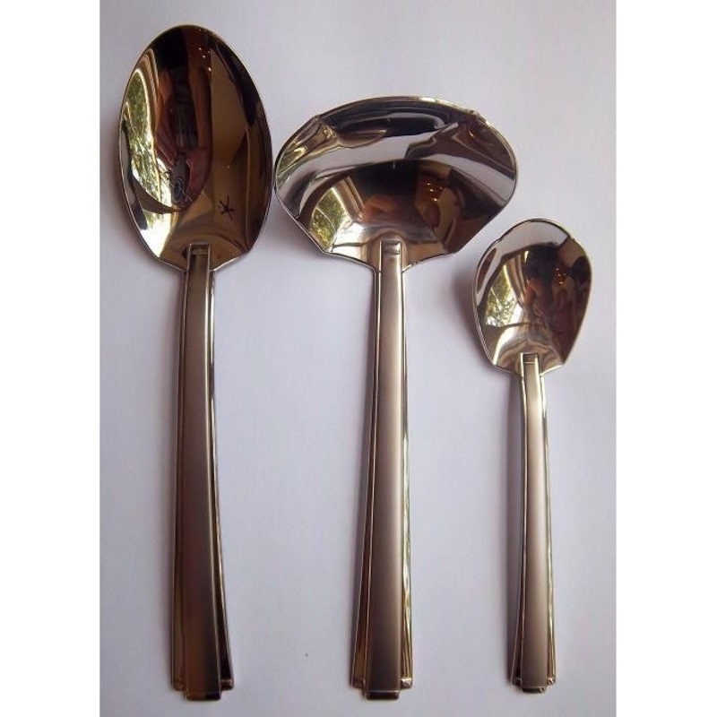 Oneida Satin Etage 3 Piece Hostess Set