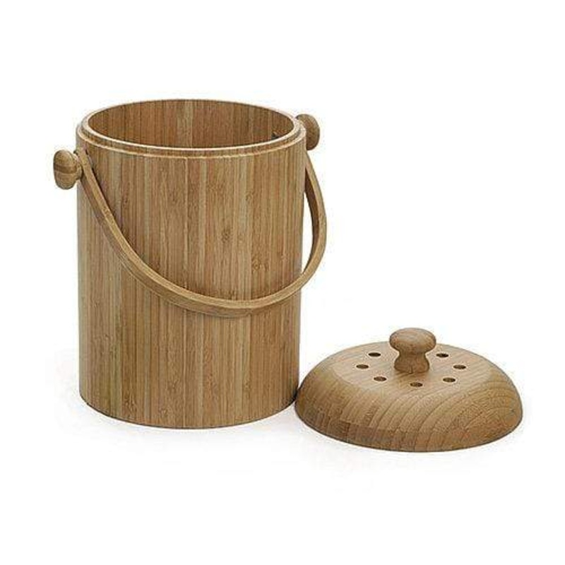 RSVP Bamboo Compost Pail