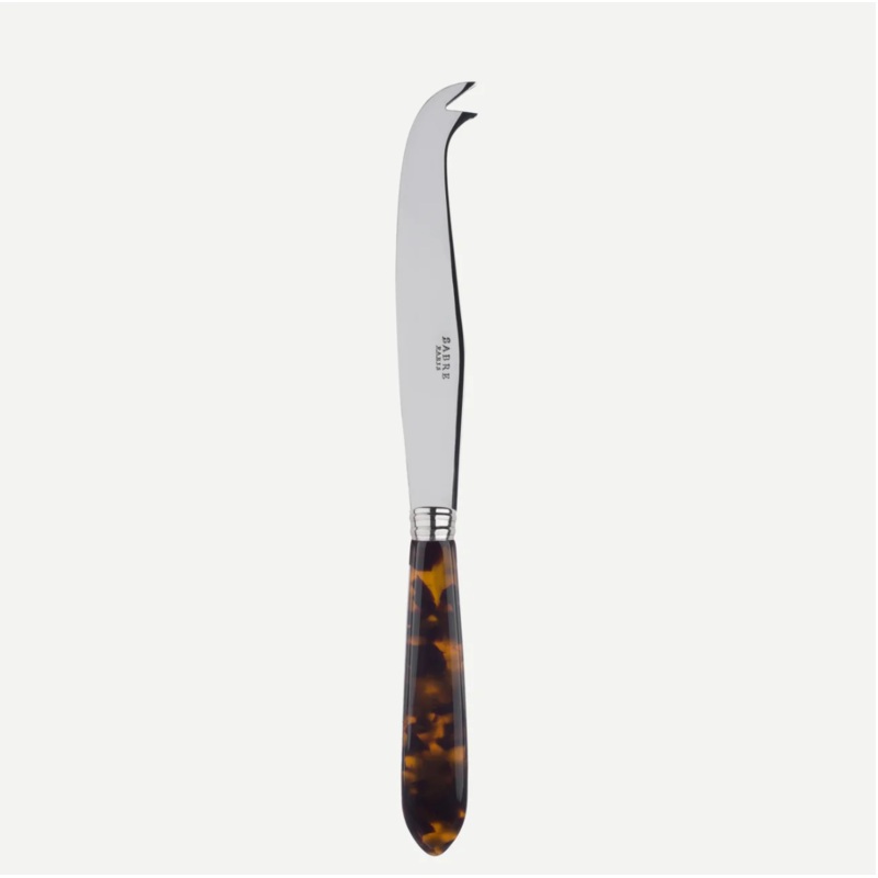 Sabre Cheese knife large Tortoise, Faux Tortoise