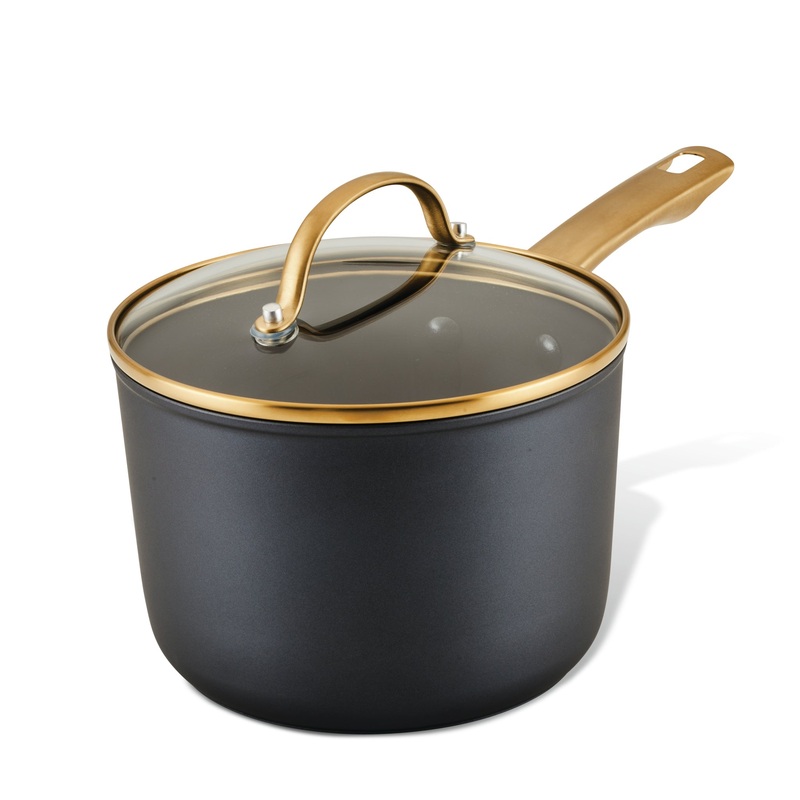 3-Quart Ceramic Nonstick Saucepan with Lid