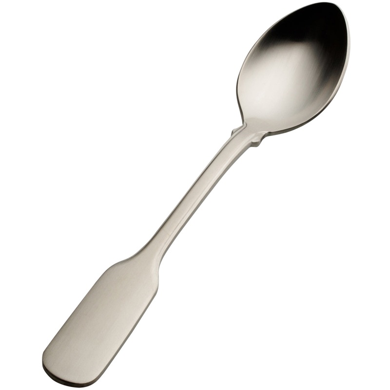Bon Chef S1900 Liberty 6 5/16″ 18/10 Stainless Steel Teaspoon – 12/Pack