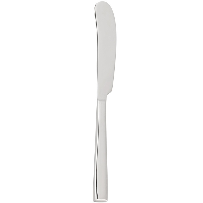 Chef & Sommelier FL727 Harper 6 3/8″ 18/10 Stainless Steel Extra Heavy Weight Heavy Weight Butter Spreader by Arc Cardinal – 12/Pack