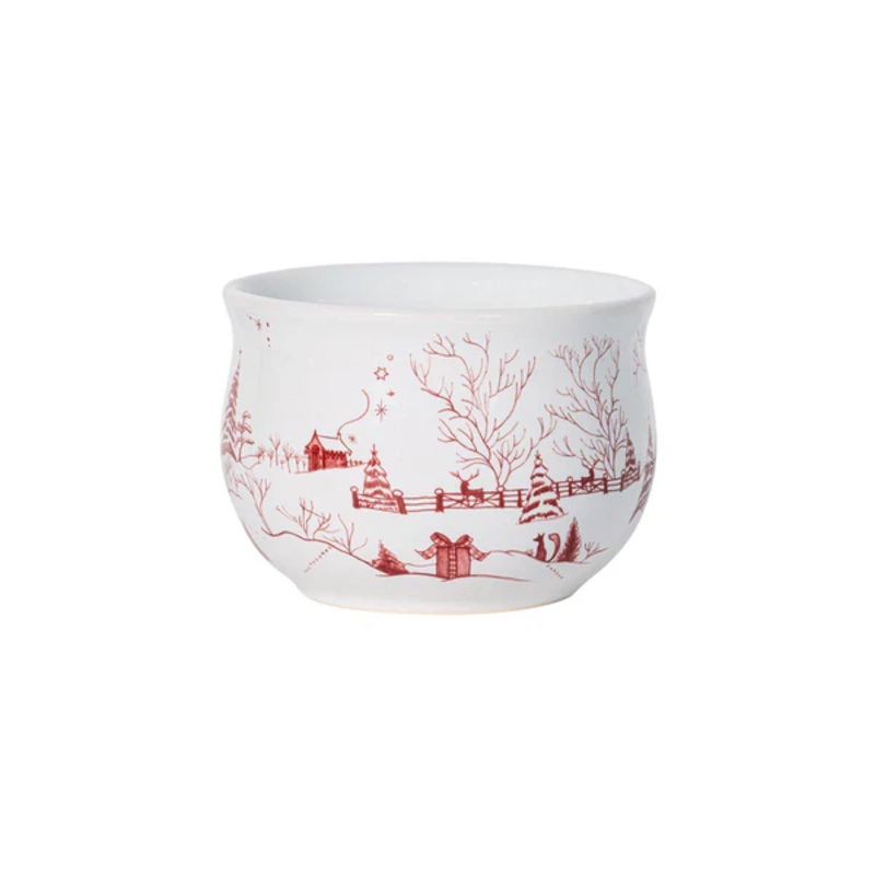 Juliska Country Estate Winter Frolic Comfort Bowl – Ruby