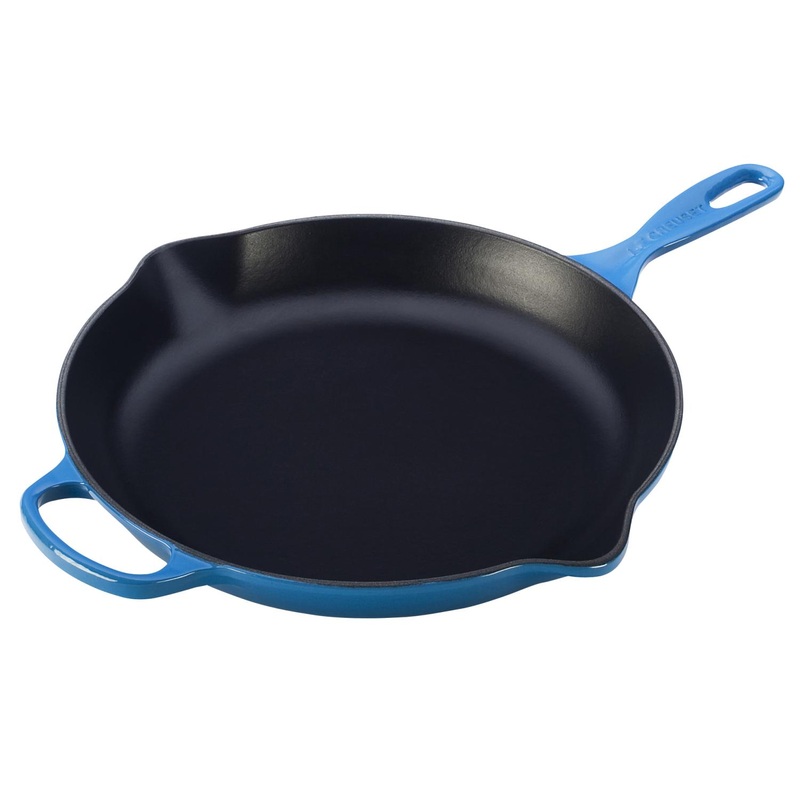 Le Creuset 11.75 inch Skillet Marseille Blue