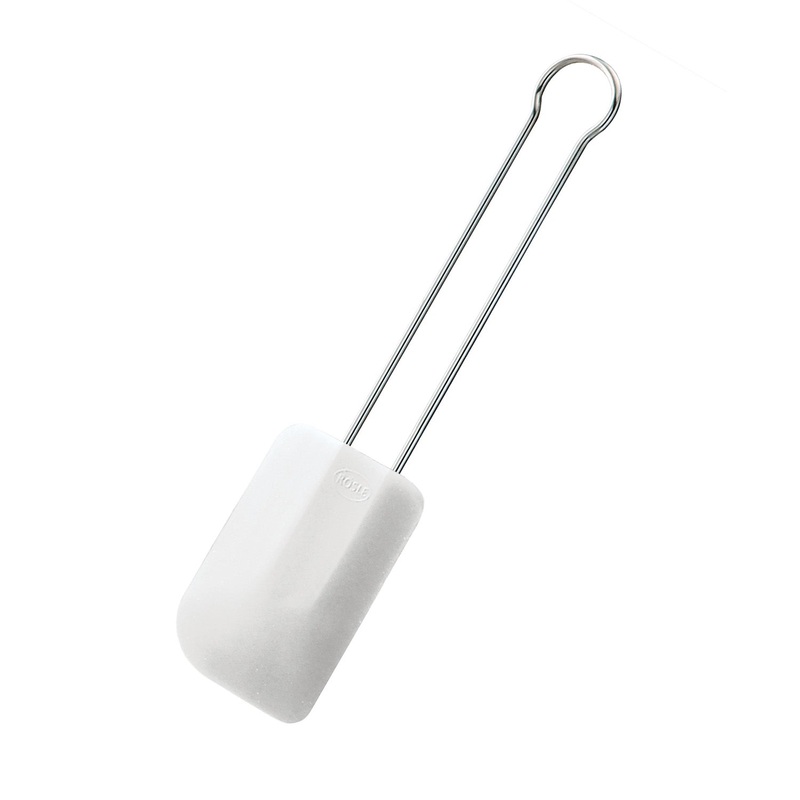 Rsle Stainless Steel & Silicone Flexible Spatula, 12-Inch