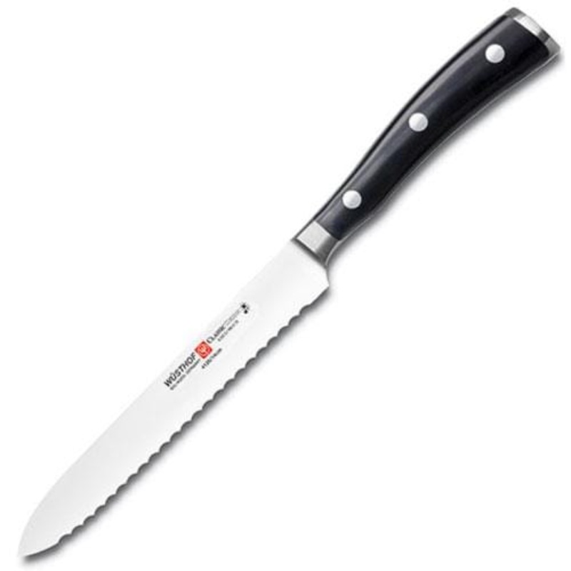 Wusthof Classic Ikon 5in Serrated Knife