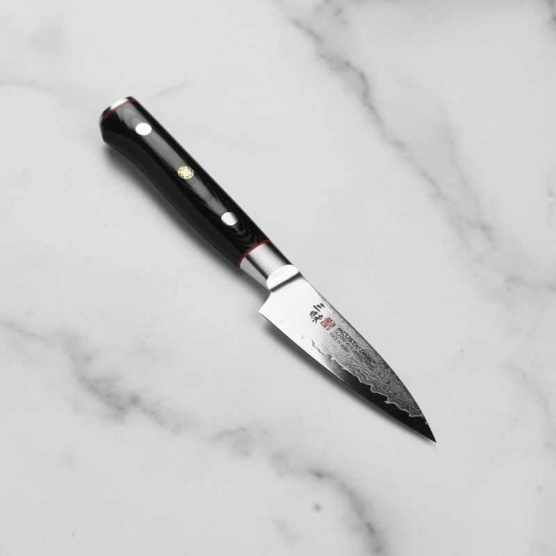 Zanmai Classic Pro Zebra Damascus 3.5″ Petty