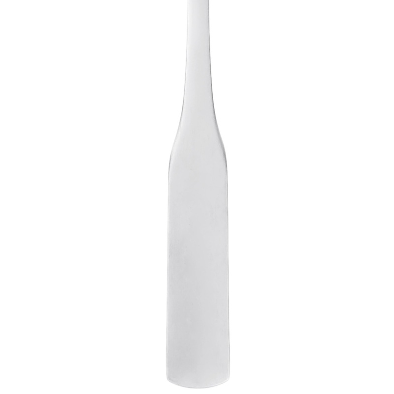 Acopa Bellwood 7 1/4″ 18/0 Stainless Steel Medium Weight Dinner / Dessert Spoon – 12/Pack