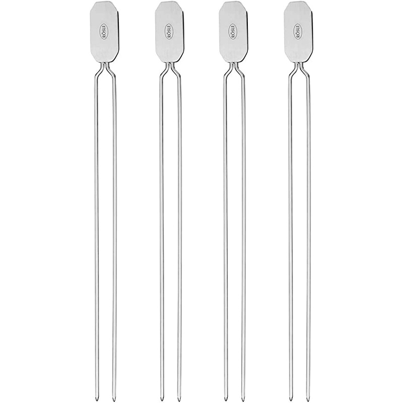 Rosle BBQ Grill Skewers, Set of 4