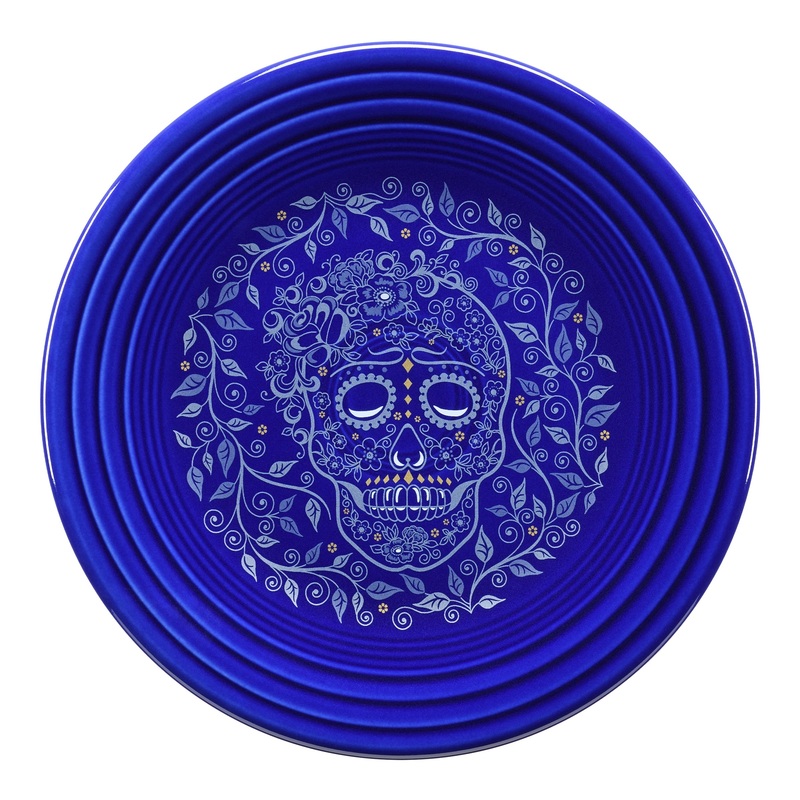 SKULL AND VINE TWILIGHT Classic Rim 9 Inch Luncheon Plate