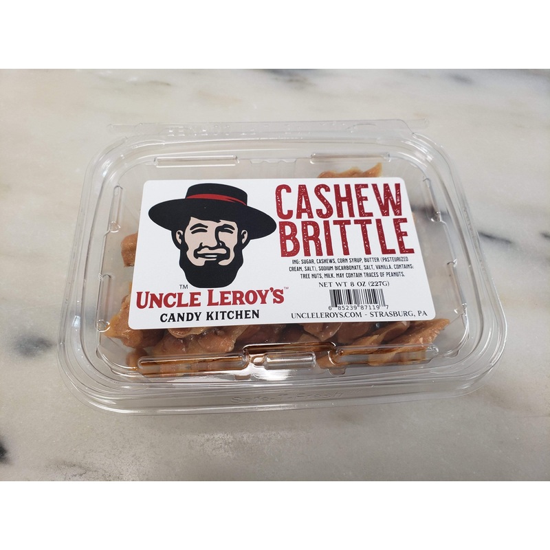 Uncle Leroy’s Cashew Brittle, 8 oz