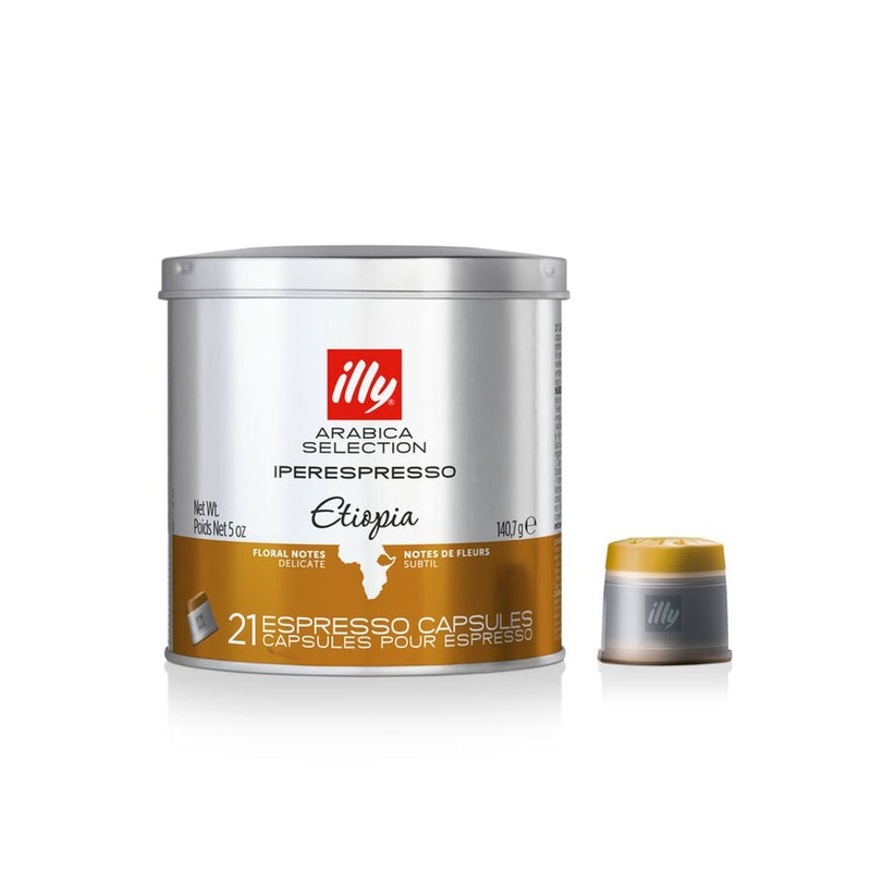 Illy Iperespresso Ethiopia Arabica Selection Espresso Capsules (21 Ct. Tin)
