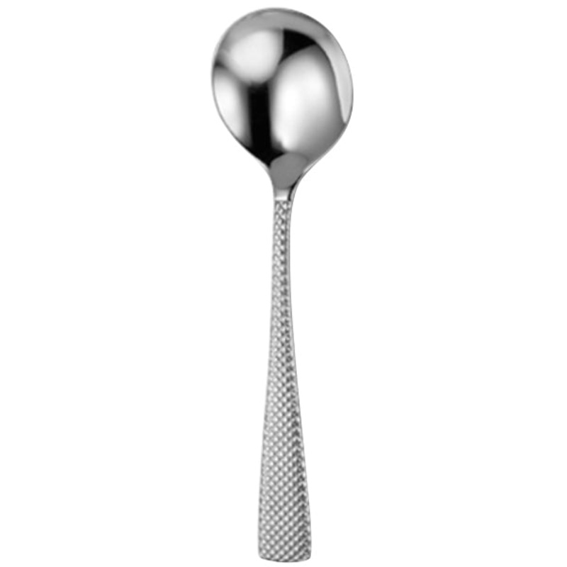 Oneida T057SRBF Jade 6 3/4″ 18/10 Stainless Steel Extra Heavy Weight Round Bowl Soup Spoon – 12/Pack