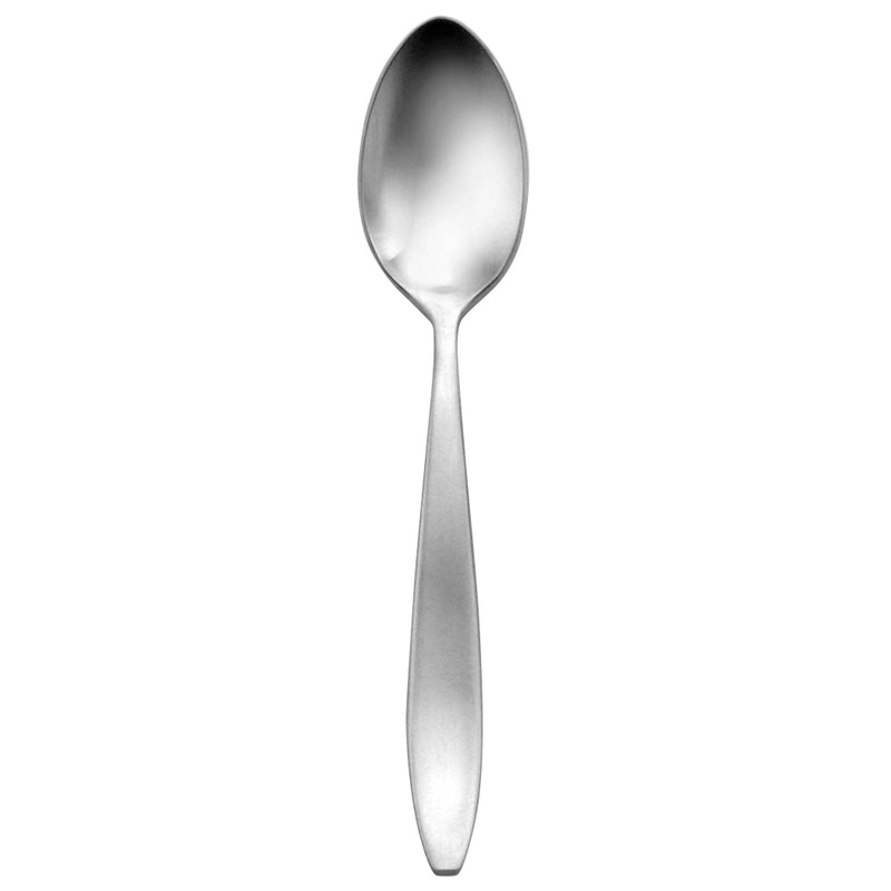 Oneida T301SDEF Sestina 7″ 18/10 Stainless Steel Extra Heavy Weight Oval Bowl Soup / Dessert Spoon – 12/Pack