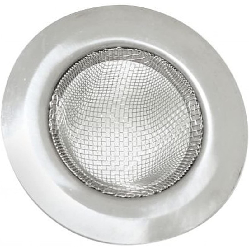 Wide Rim Sink Strainer Stainless Steel- Kitchen Mesh Strainer Kitchen Sink Drain Strainer Hair Catcher for Bathroom Sink Utility Slop Laundry