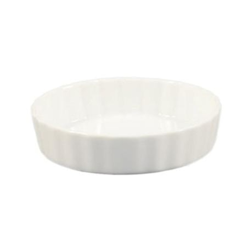 7.5in Quiche Dish – White