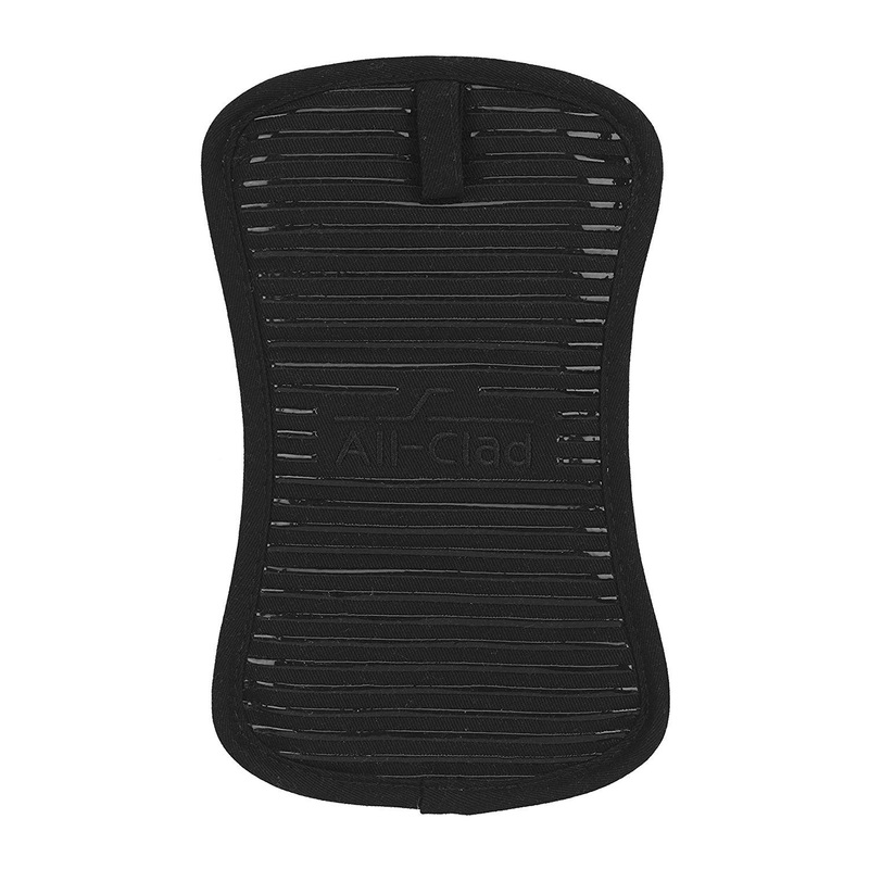 All-Clad – Silicone Treated Pot Holder – Black