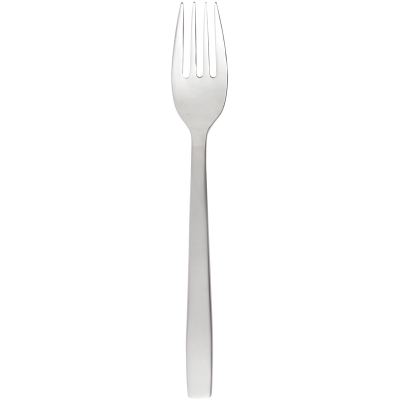 Chef & Sommelier FJ709 Kya Sand 7 1/2″ 18/10 Stainless Steel Extra Heavy Weight Salad Fork by Arc Cardinal – 12/Pack