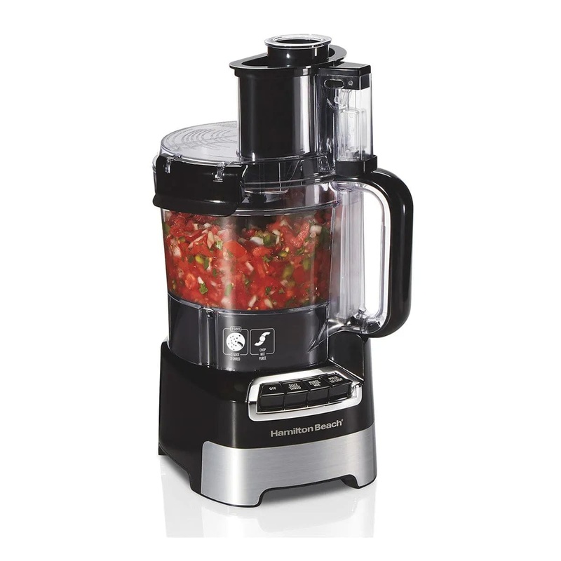 Hamilton Beach Stack and Snap Food Processor (10-Cup)