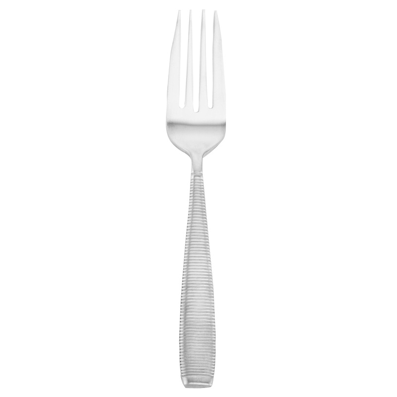 Walco MAS051 Mastaba 8 1/8″ 18/10 Stainless Steel Extra Heavy Weight Table Fork – 12/Pack