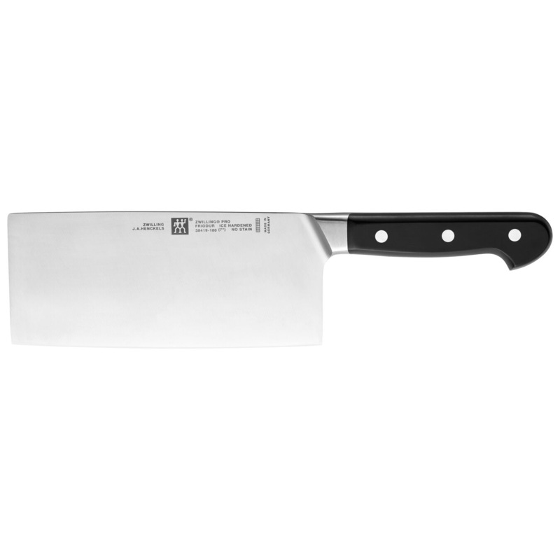 Zwilling Pro Stainless Steel Chinese Chef’s Knife/Vegetable Cleaver, 7-Inches