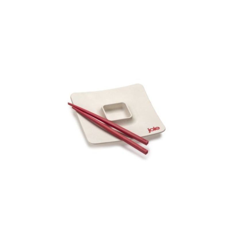 Bamboo Sushi Set – Red