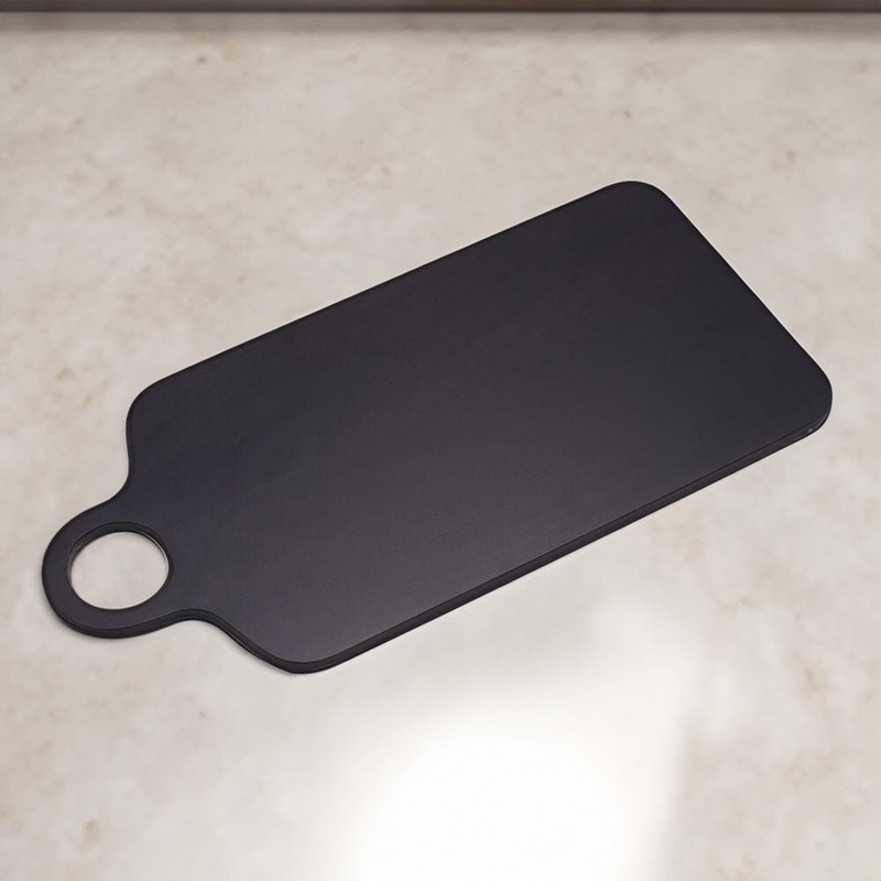 Black Mango Wood Rectangular Serving Board