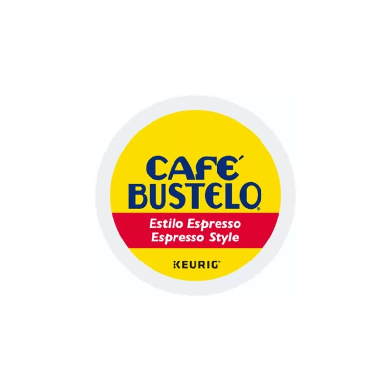 Caf Bustelo Espresso Style K-Cup Coffee – 24 Count Box
