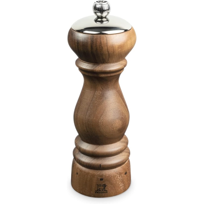 Peugeot Paris Icone Walnut Wood Salt Mill – 18cm/7″
