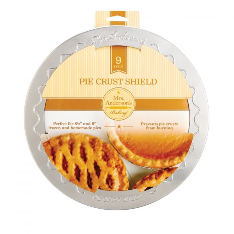 Pie Crust Shield, 9”