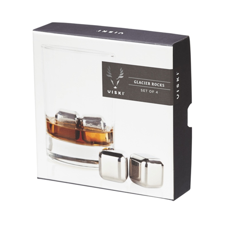 Viski Glacier Rocks Set of 4