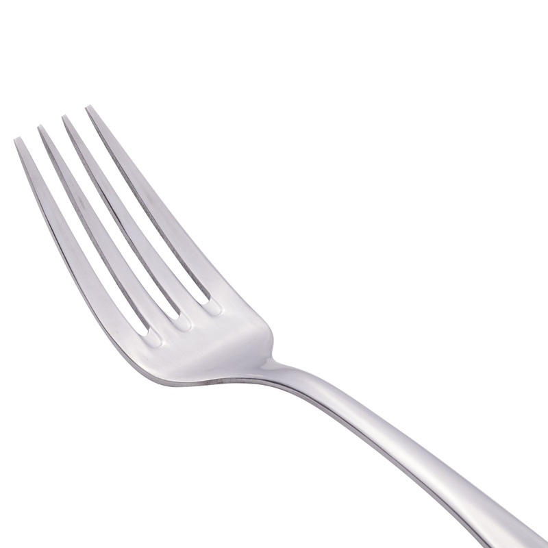 World Tableware 213 030 Baguette 7 1/4″ 18/0 Stainless Steel Heavy Weight Dessert Fork – 12/Pack