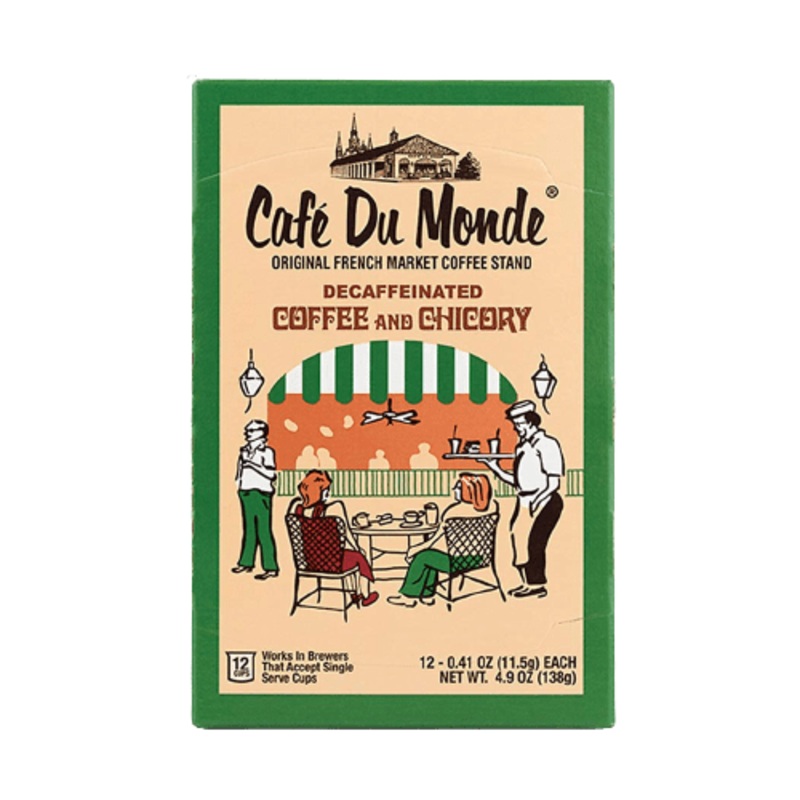 Caf Du Monde Decaf Single Serve Coffee And Chicory