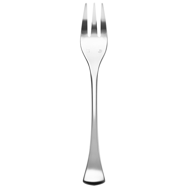 Chef & Sommelier T5121 Diaz 5 7/8″ 18/10 Stainless Steel Extra Heavy Weight Cocktail Fork by Arc Cardinal – 12/Pack