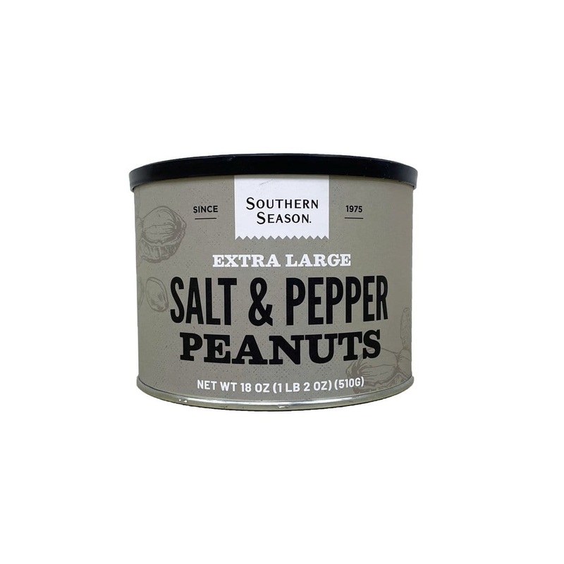 Southern Season Salt & Pepper Peanuts 18 oz