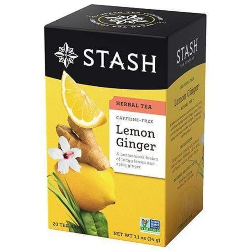 Stash Lemon Ginger Herbal Tea